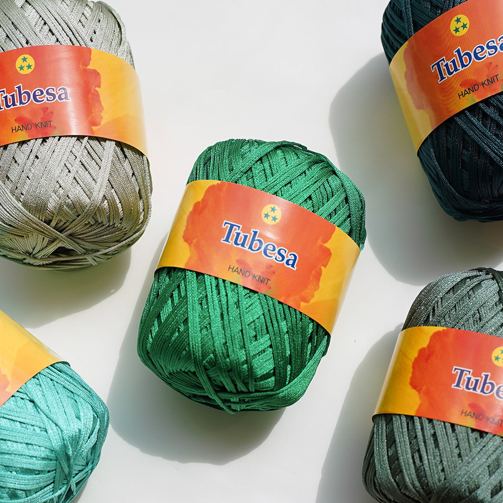 튜브사(단색)(Tube yarn) 80g